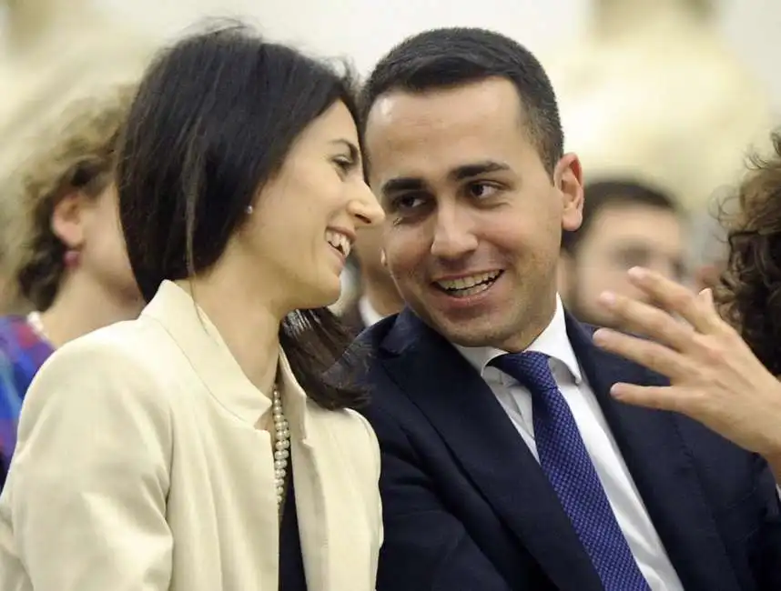 virginia raggi luigi di maio