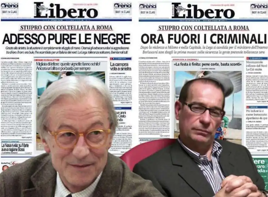 vittorio feltri fabio cavalera libero