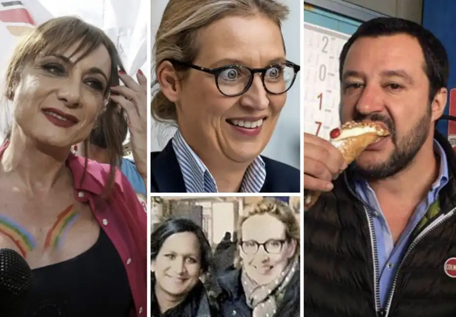 vladimir luxuria alice weidel matteo salvini