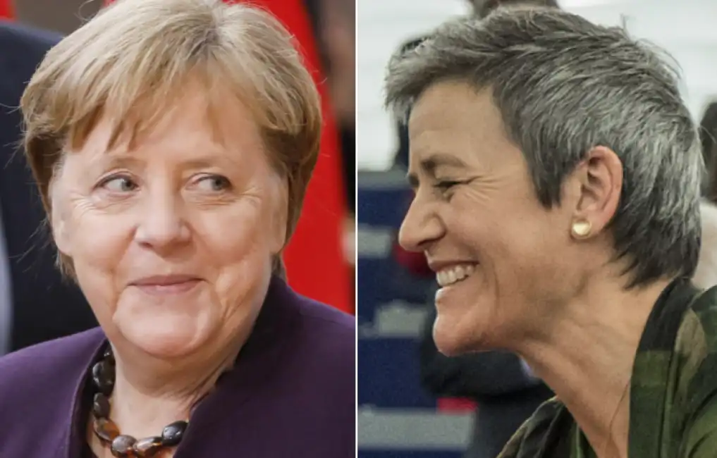 angela merkel margrethe vestager