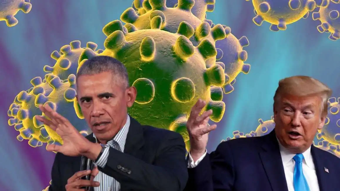 coronavirus barack obama donald trump