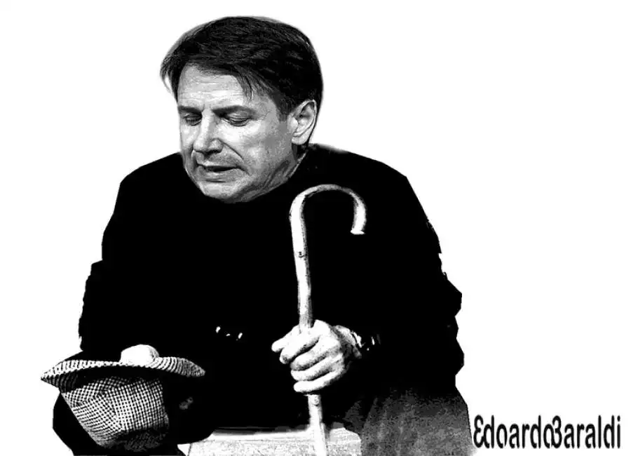 giuseppe conte mes meme baraldi