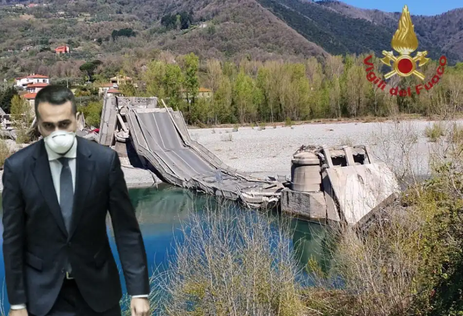 luigi di maio albiano magra aulla ponte anas