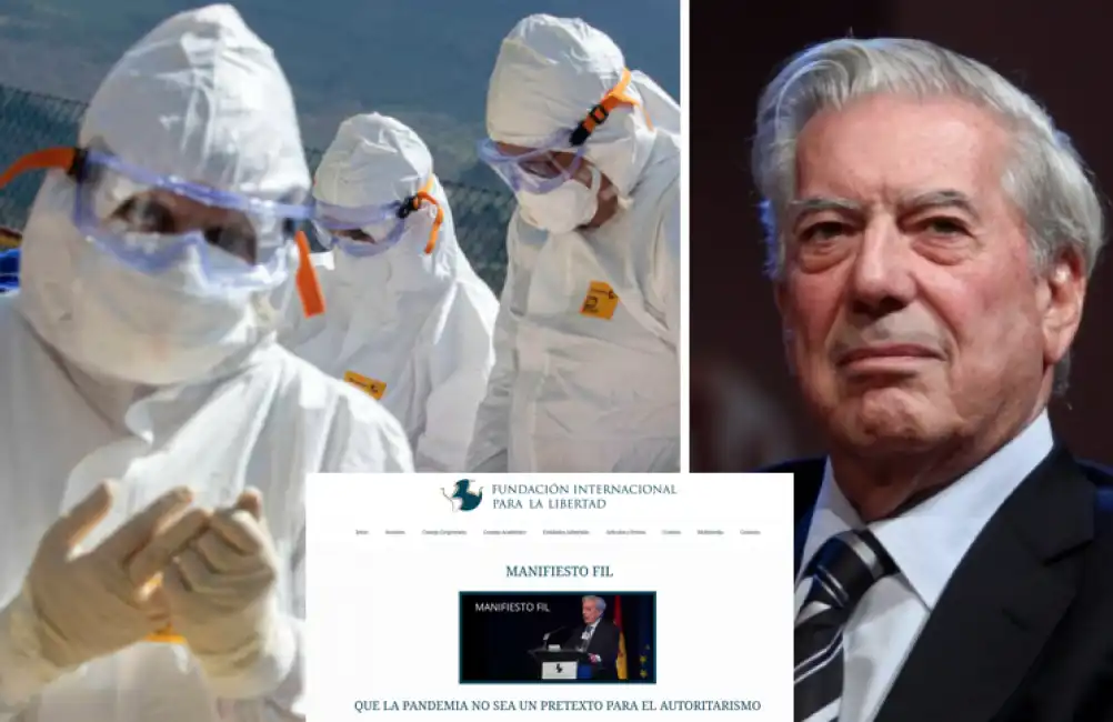 mario vargas llosa coronavirus