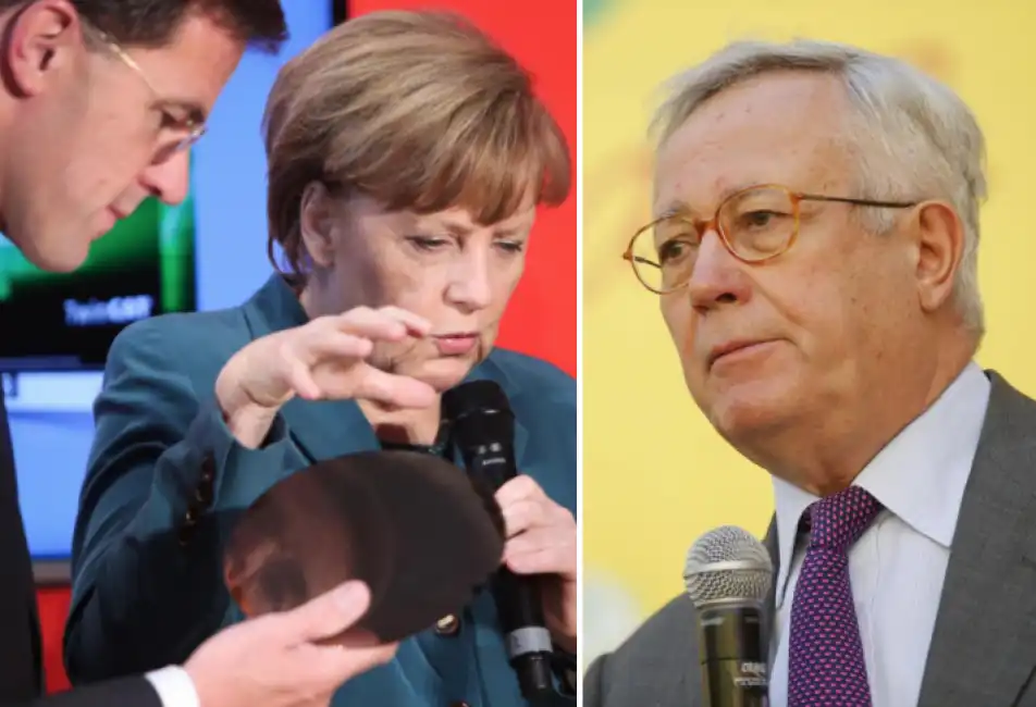 mark rutte angela merkel giulio tremonti