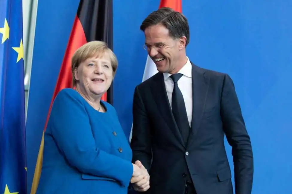 merkel rutte