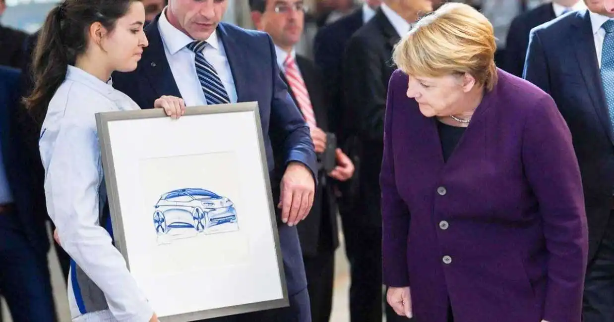 merkel volkswagen