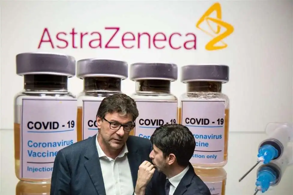 giancarlo giorgetti roberto speranza astrazeneca