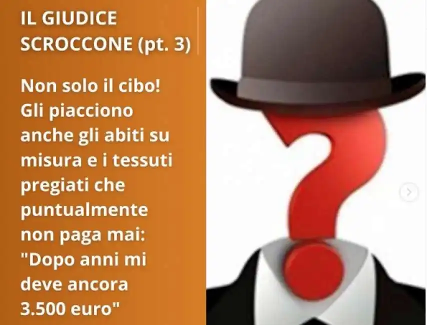 il giudice scroccone 