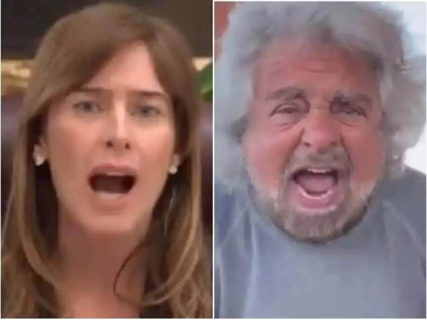 maria elena boschi beppe grillo