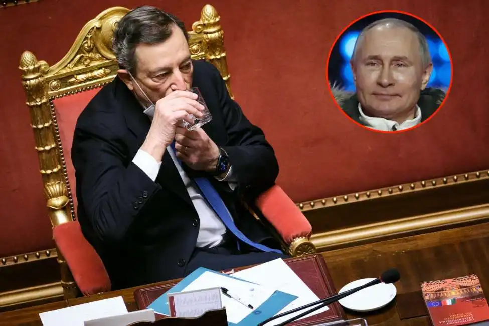 mario draghi vladimir putin