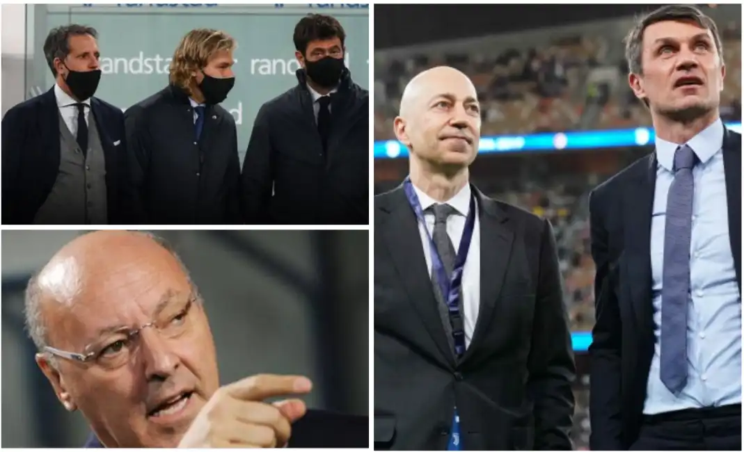 marotta gazidis maldini paratici