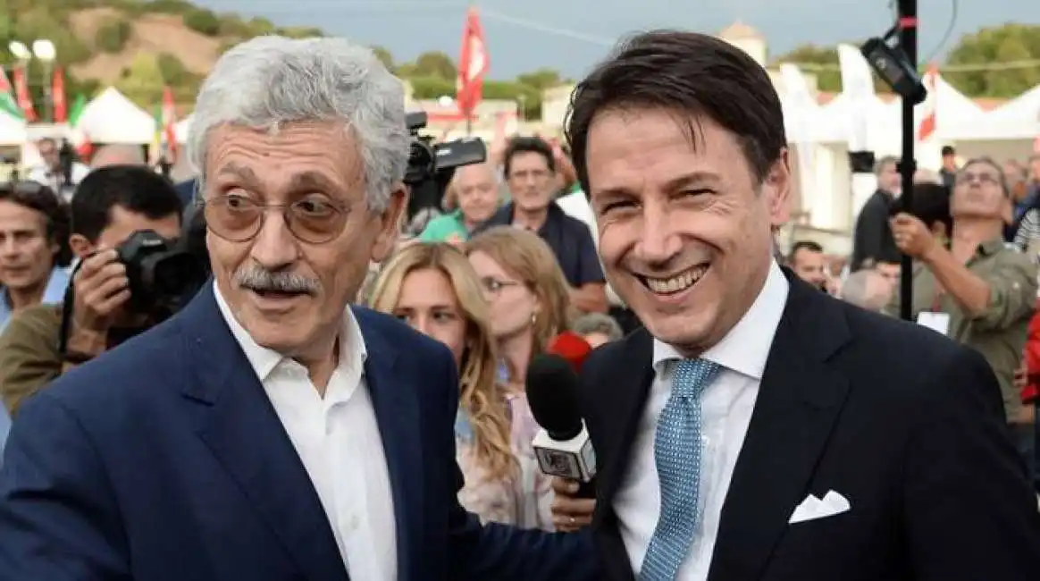 massimo d'alema giuseppe conte