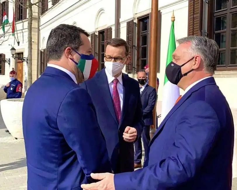 mateusz morawiecki viktor orban matteo salvini 2