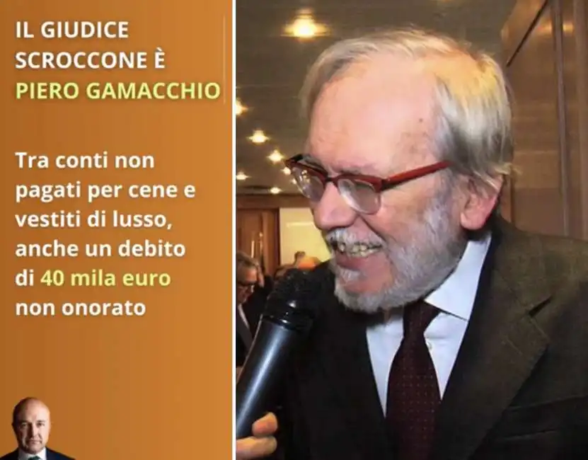 piero gamacchio giudice scroccone