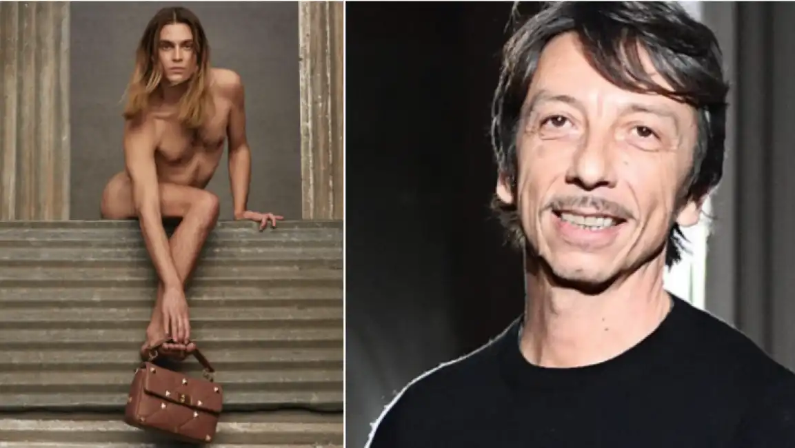 piero piccioli uomo nudo valentino