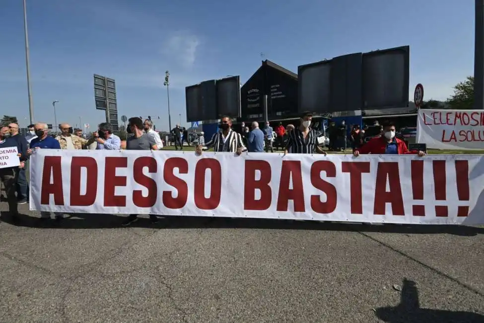 protesta dei ristoratori