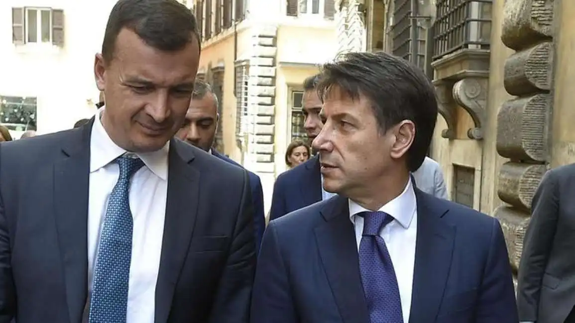 rocco casalino e giuseppe conte