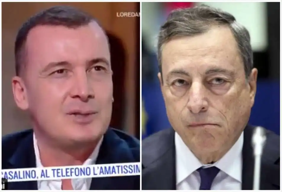 rocco casalino e mario draghi