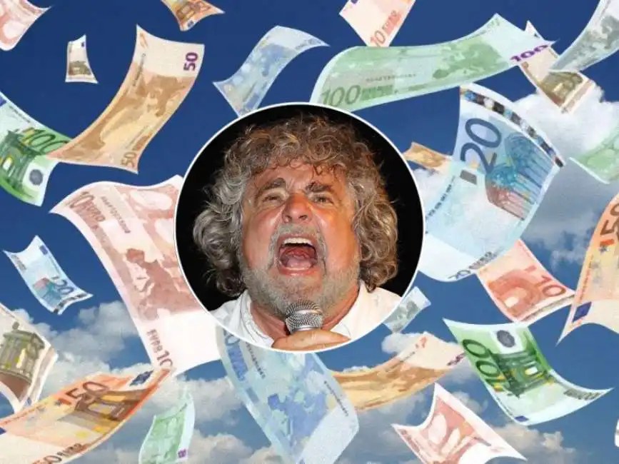 beppe grillo soldi euro 