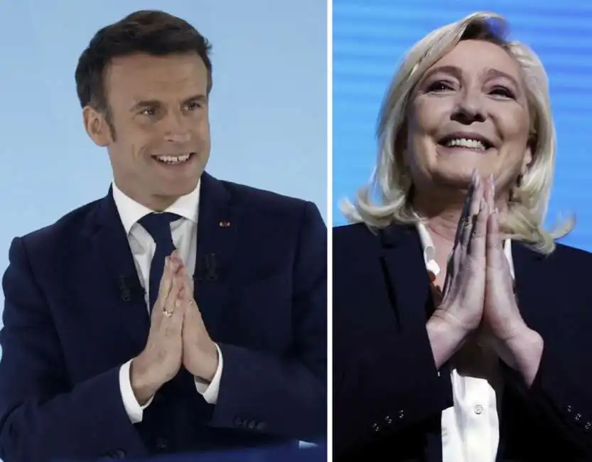 emmanuel macron marine le pen 