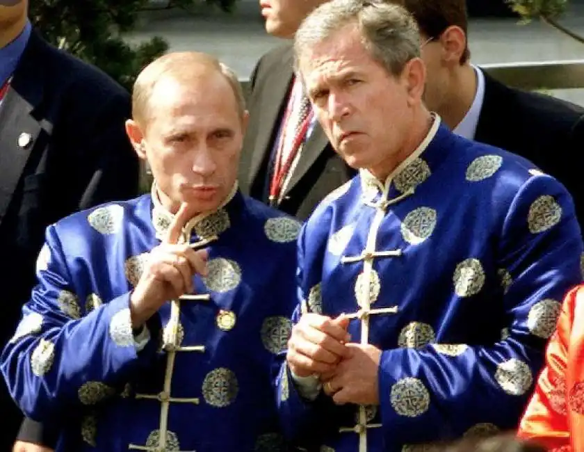 george bush putin