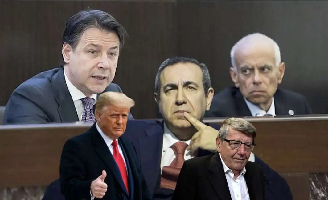 giuseppe conte gennaro vecchione joseph mifsud vincenzo scotti donald trump 