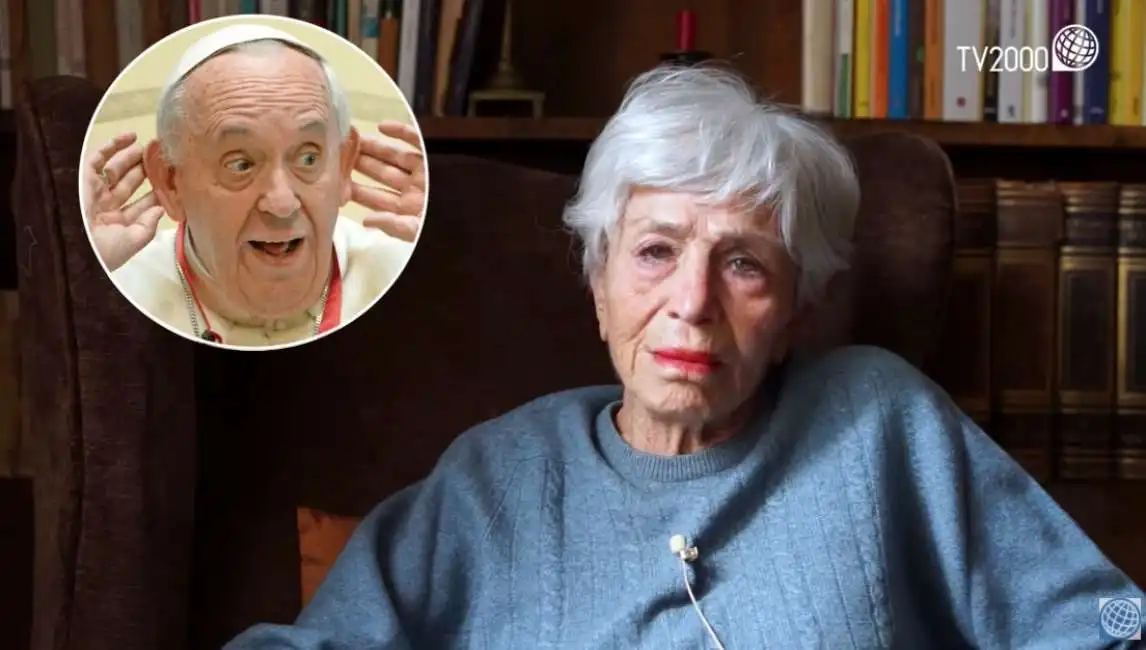 intervista di luciana castellina a tv2000 - 1 bergoglio papa francesco 