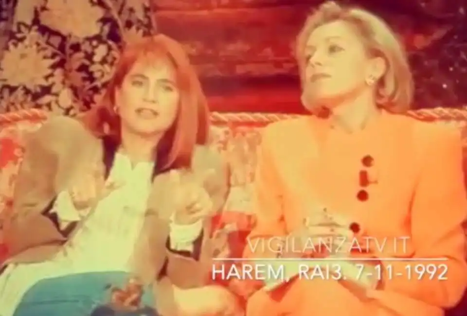 lilli gruber e catherine spaak ad harem-2