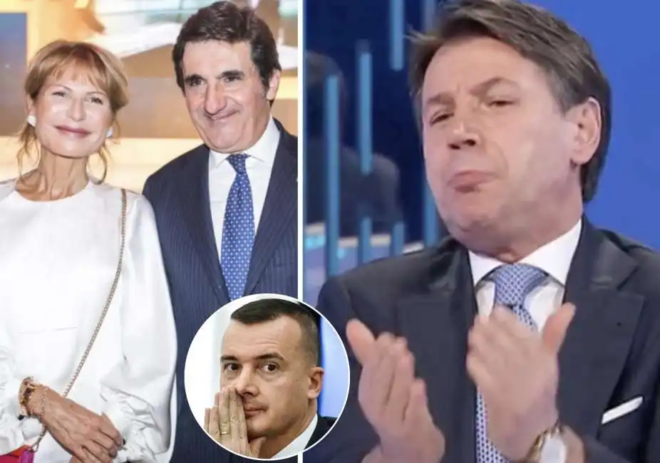 lilli gruber urbano cairo giuseppe conte rocco casalino 