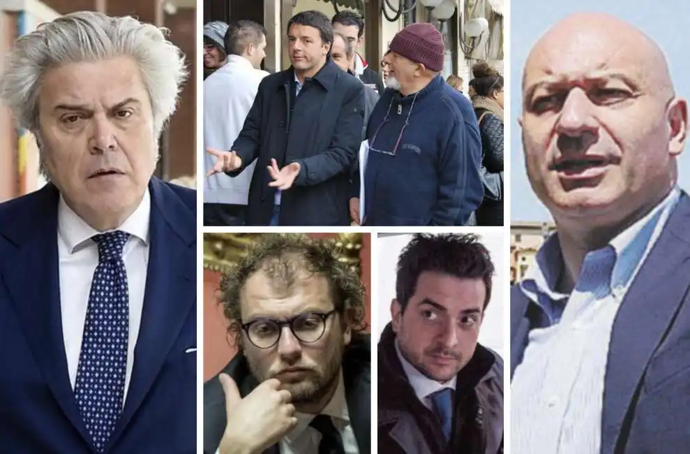 luigi marroni filippo vannoni carlo russo luca lotti matteo tiziano renzi 