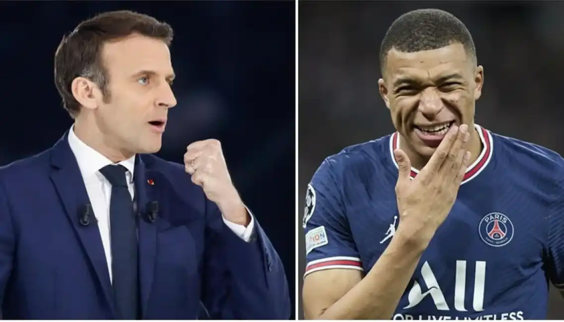 macron mbappè