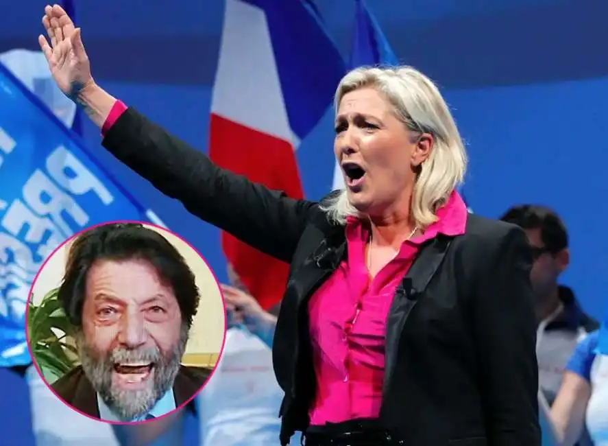 massimo cacciari marine le pen 