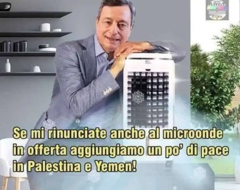 meme draghi condizionatore