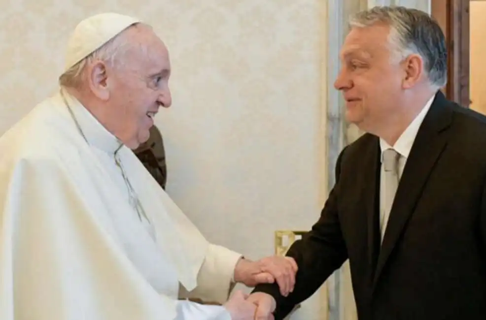 papa francesco viktor orban bergoglio