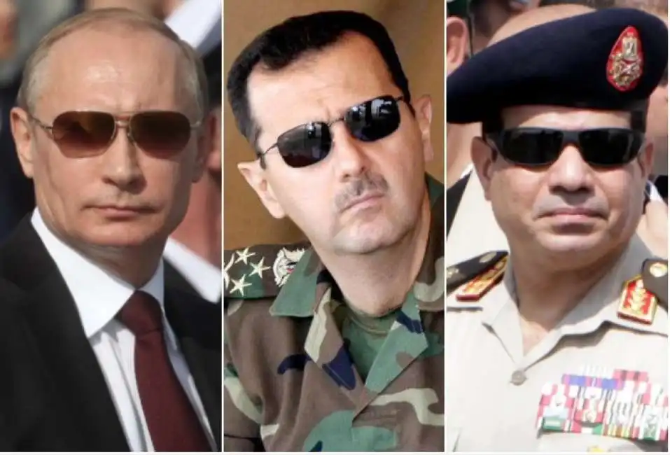 putin assad al sisi