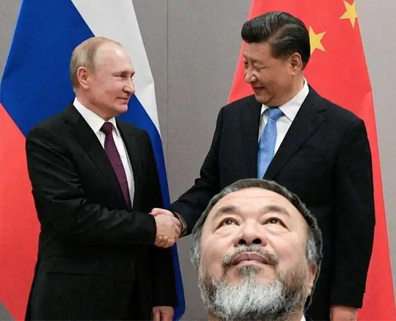 putin xi jinping ai weiwei