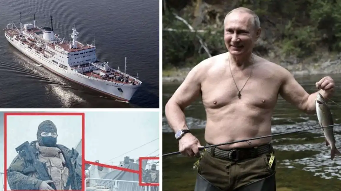 admiral vladimirskiy vladimir putin mare nord baltico spia spie