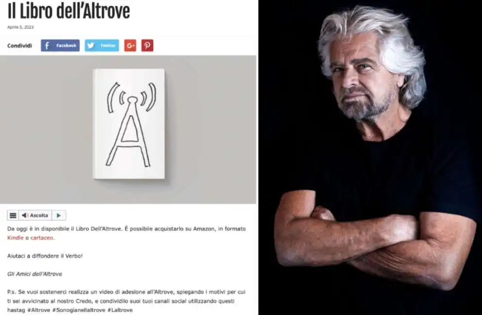 beppe grillo il libro dell'altrove altrove 