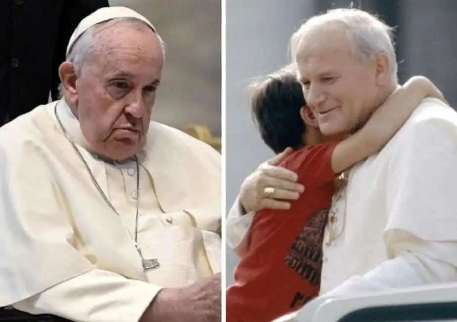 bergoglio wojtyla papa francesco giovanni paolo ii