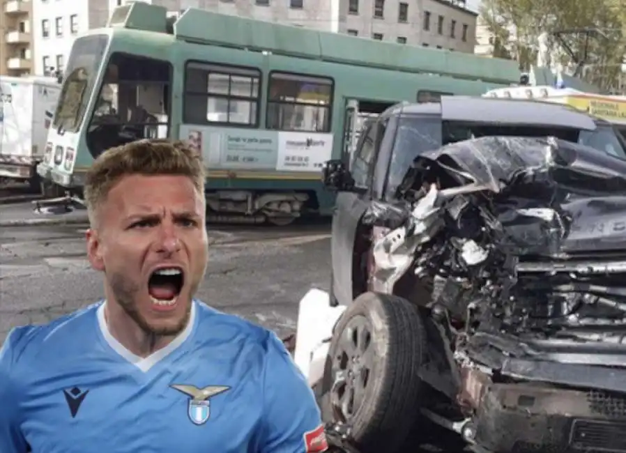 ciro immobile tram incidente roma 