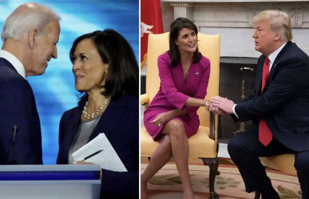 joe biden kamala harris donald trump nikky haley 