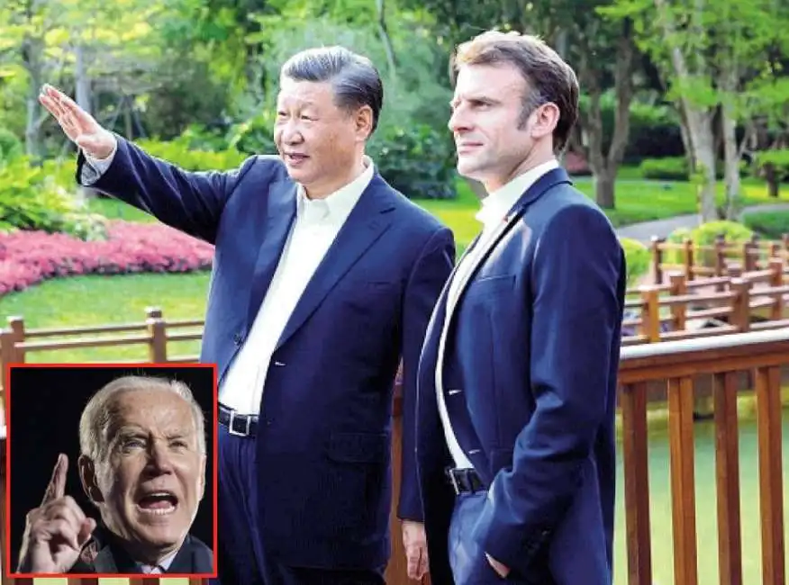 joe biden xi jinping emmanuel macron 