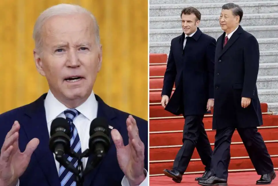 joe biden xi jinping emmanuel macron 