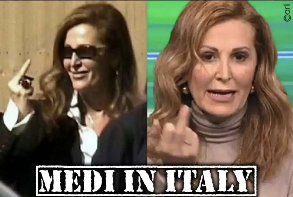 medi in italy - meme by emiliano carli daniela santanche 