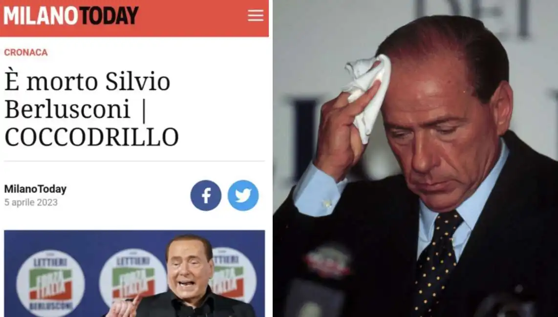 milano today silvio berlusconi morte