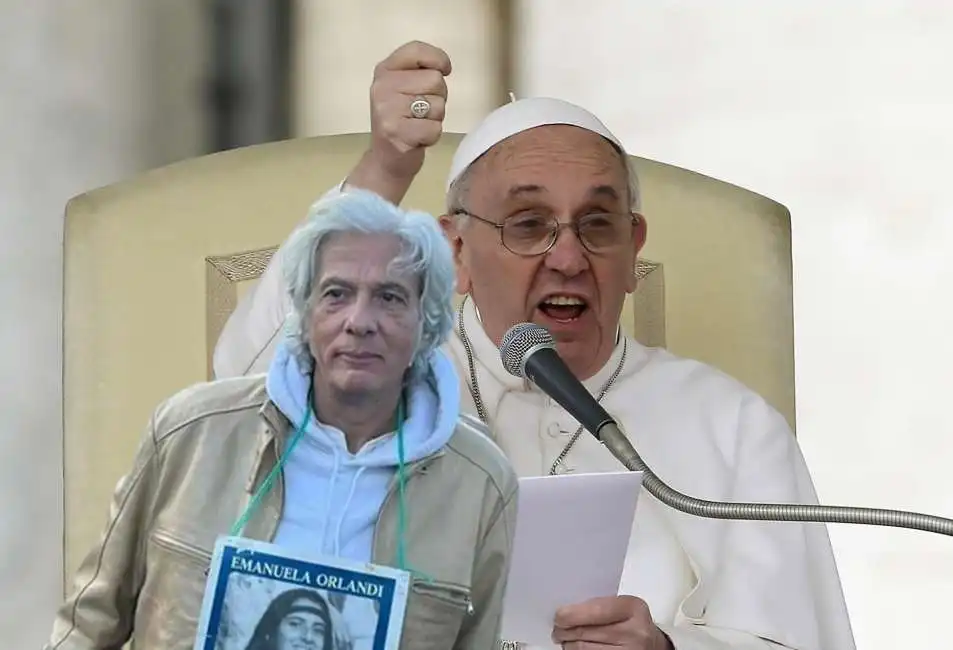 pietro orlandi emanuela papa francesco bergoglio