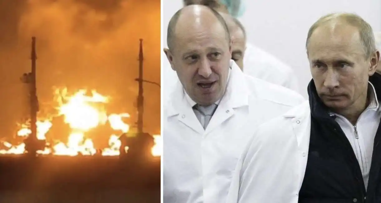 prigozhin putin crimea incendio sebastopoli