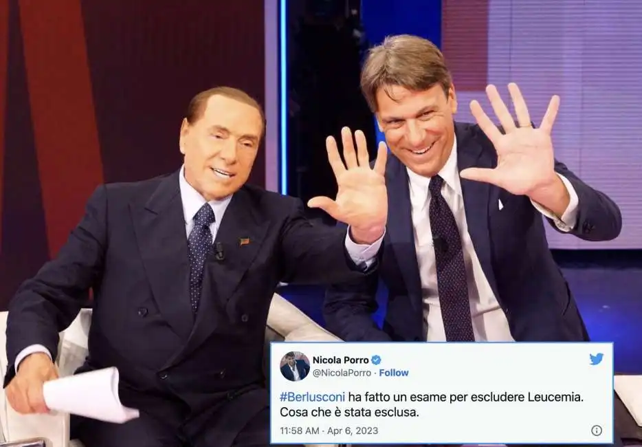 silvio berlusconi nicola porro 