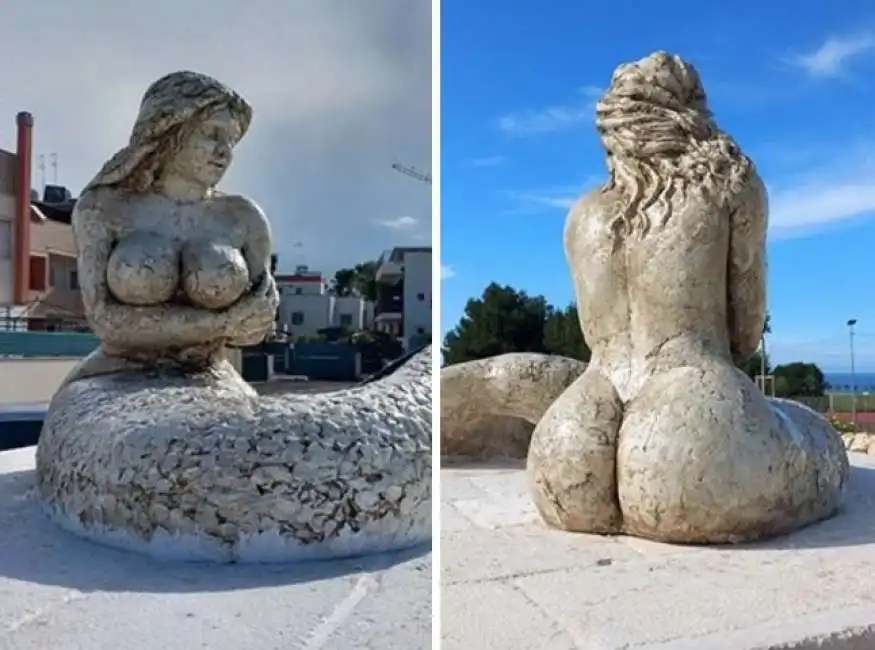 statua sirena monopoli